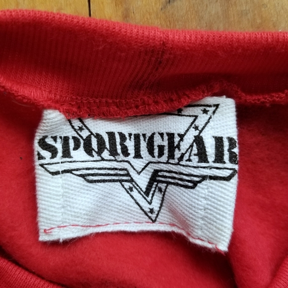 Vintage Red Polka Dot Sweatshirt - Picture 6 of 6